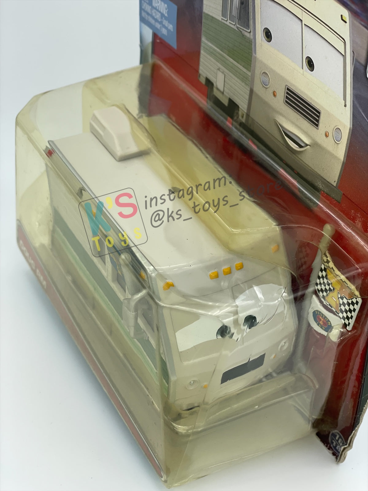 RARE DELUXE DISNEY PIXAR CARS BY MATTEL, "DOUG RM" - BNIP