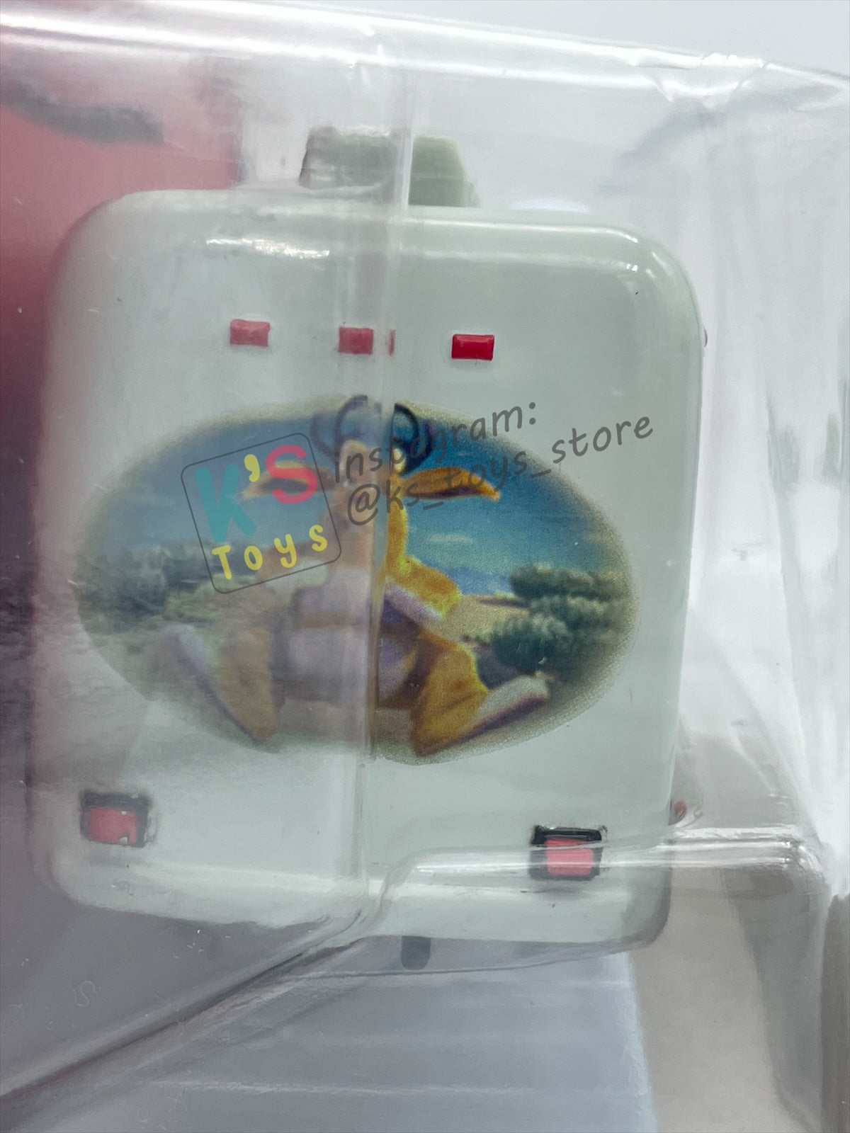 RARE DELUXE DISNEY PIXAR CARS BY MATTEL, "BUD" SUPER CHASE - BNIP