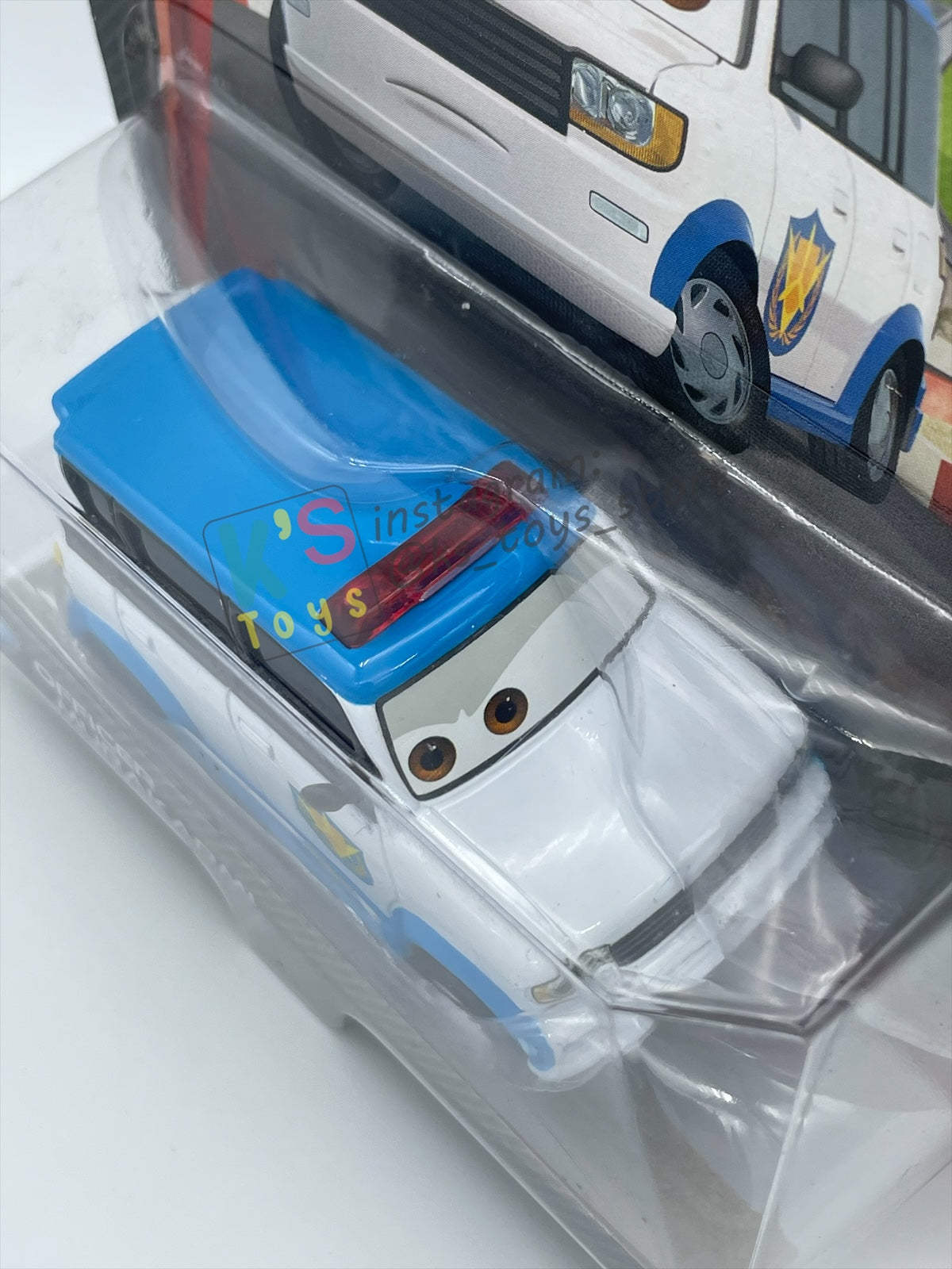 DISNEY PIXAR CARS 1:55 BY MATTEL, OFFICER MURAKARMI - CARS 2 SERIES - BNIP