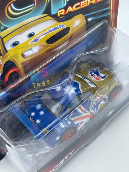 DISNEY PIXAR CARS 1:55 BY MATTEL, "FROSTY" - NEON RACERS SERIES - BNIP