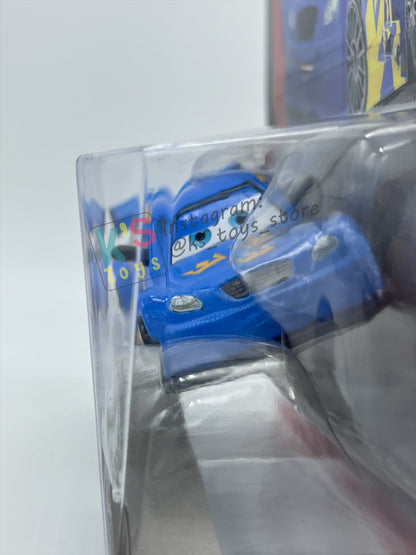 DISNEY PIXAR CARS 1:55 BY MATTEL "FLASH" CHASE CARS 2 SERIES - BNIP