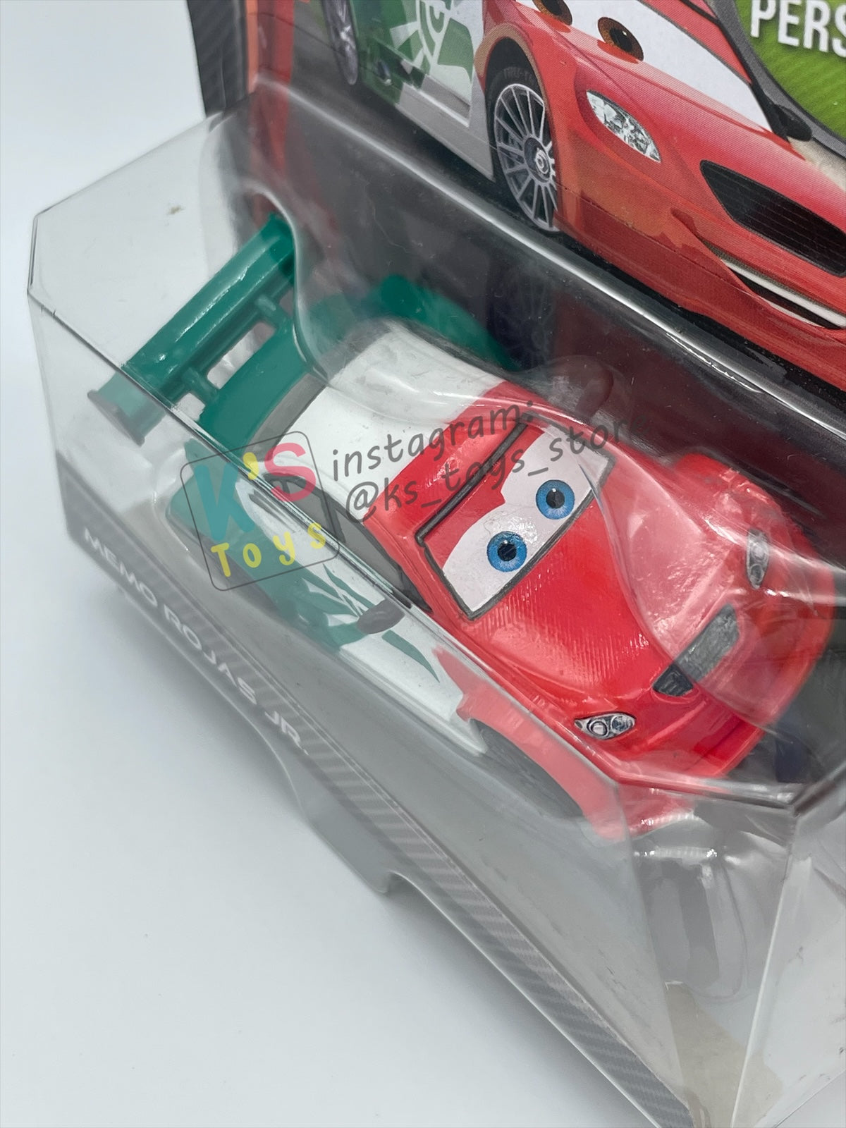 DISNEY PIXAR CARS 1:55 BY MATTEL "MEMO ROJAS JR" SUPER CHASE CARS 2 SERIES - BNIP