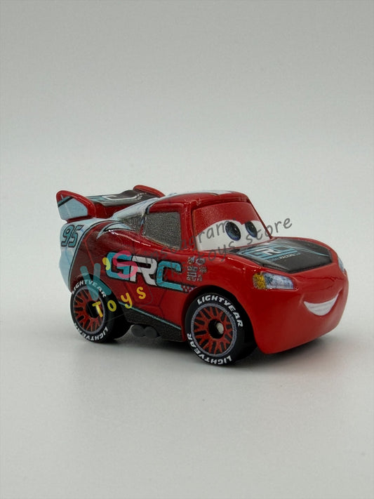 Loose Mini Racers Pixar Disney Cars, GRC LIGHTNING MCQUEEN - Mint / Near Mint Condition