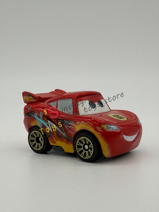 Loose Mini Racers Pixar Disney Cars, DRAGON LIGHTNING MCQUEEN - Mint / Near Mint Condition