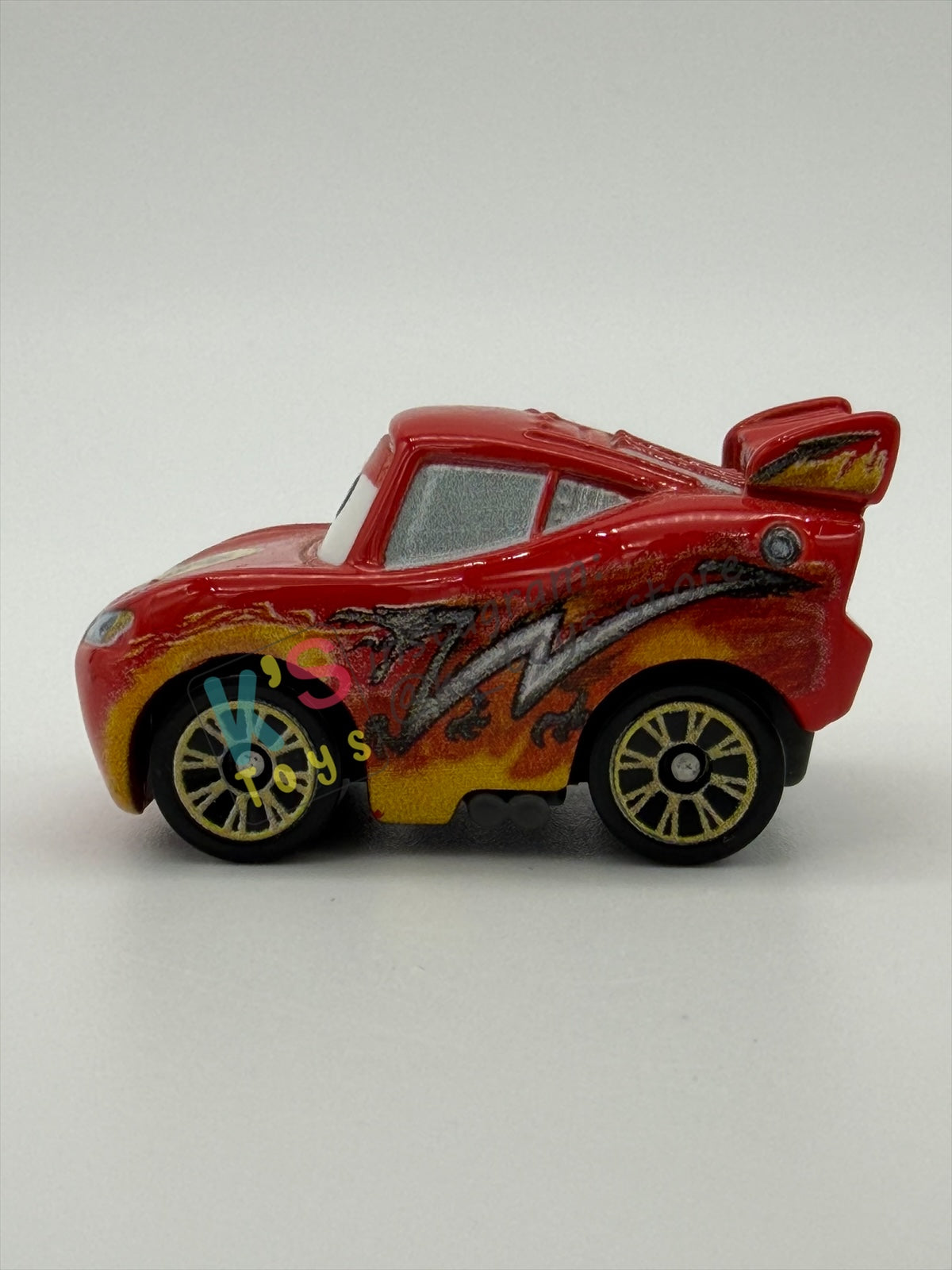 Loose Mini Racers Pixar Disney Cars, DRAGON LIGHTNING MCQUEEN - Mint / Near Mint Condition