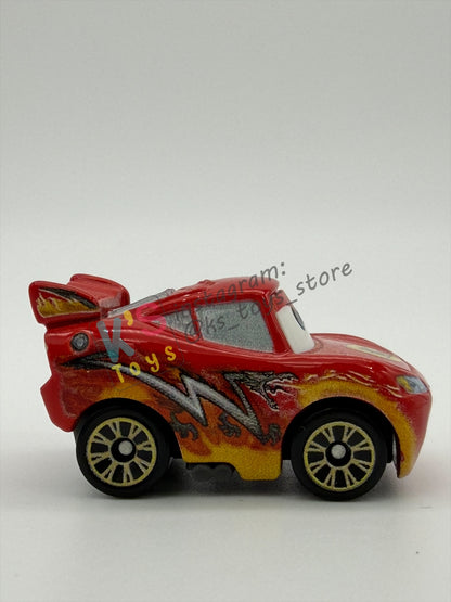 Loose Mini Racers Pixar Disney Cars, DRAGON LIGHTNING MCQUEEN - Mint / Near Mint Condition