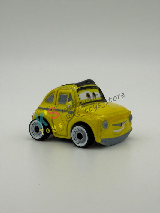 Loose Mini Racers Pixar Disney Cars, LUIGI GLOW - Mint / Near Mint Condition