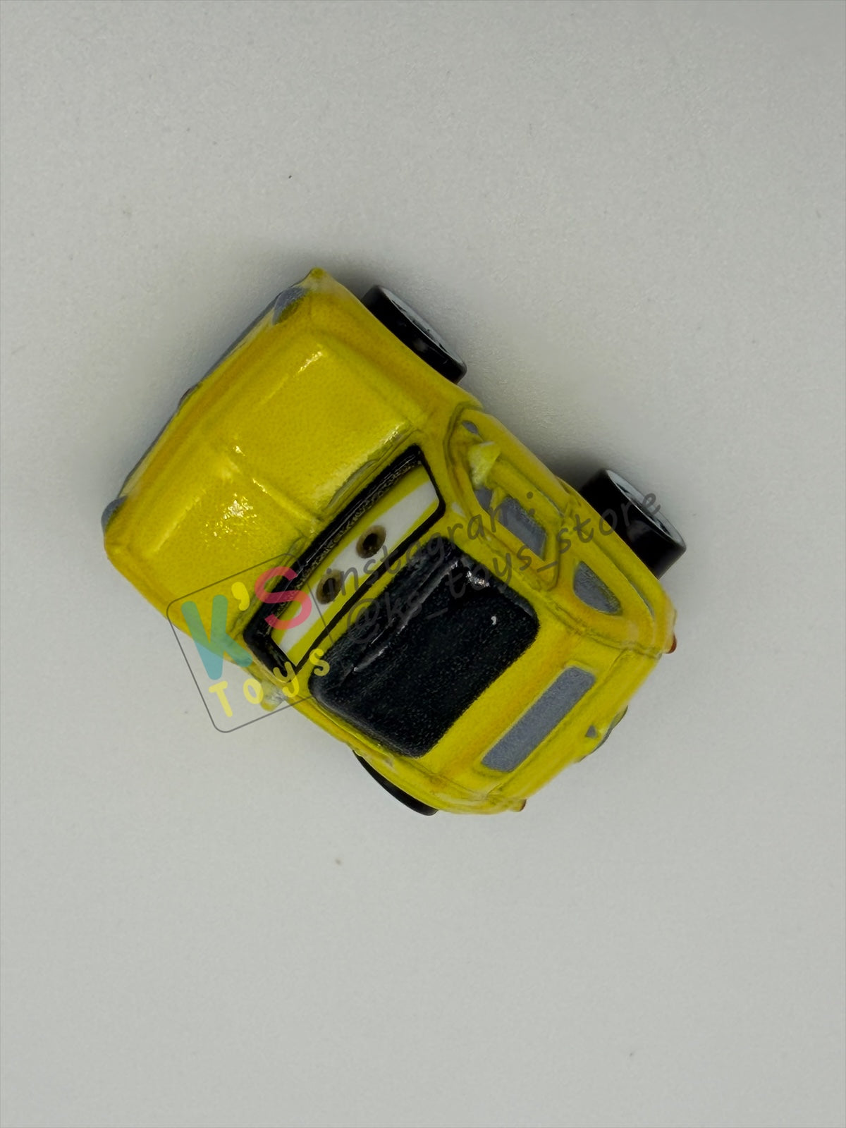 Loose Mini Racers Pixar Disney Cars, LUIGI GLOW - Mint / Near Mint Condition
