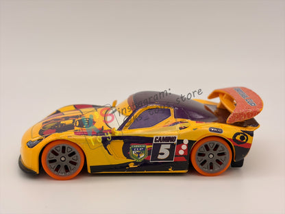 DISNEY STORE OF DISNEY PIXAR CARS 1:43 - CARNIVAL CUP MIGUEL CAMINO - CARNIVAL CUP SERIES - PRE-OWNED