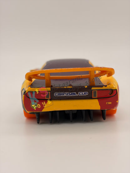 DISNEY STORE OF DISNEY PIXAR CARS 1:43 - CARNIVAL CUP MIGUEL CAMINO - CARNIVAL CUP SERIES - PRE-OWNED