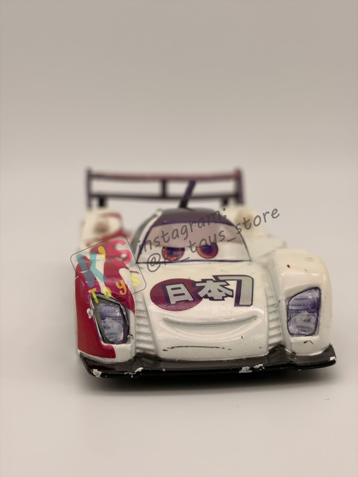 DISNEY STORE OF DISNEY PIXAR CARS 1:43 - CARNIVAL CUP SHU TODOROKI - CARNIVAL CUP SERIES - PRE-OWNED