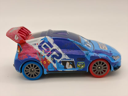 DISNEY STORE OF DISNEY PIXAR CARS 1:43 - CARNIVAL CUP RAOUL CAROULE - CARNIVAL CUP SERIES - PRE-OWNED
