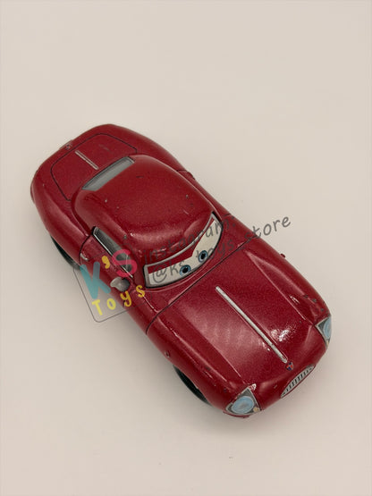 PRE-OWNED / LOOSE DISNEY PIXAR CARS - "LELAND TURBO" - CARS 2 SERIES - PRE-OWNED IN GOOD CONDITION