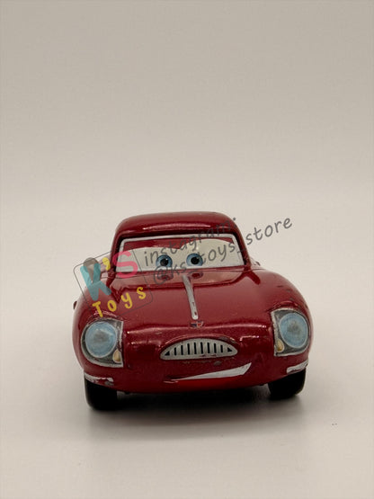 PRE-OWNED / LOOSE DISNEY PIXAR CARS - "LELAND TURBO" - CARS 2 SERIES - PRE-OWNED IN GOOD CONDITION