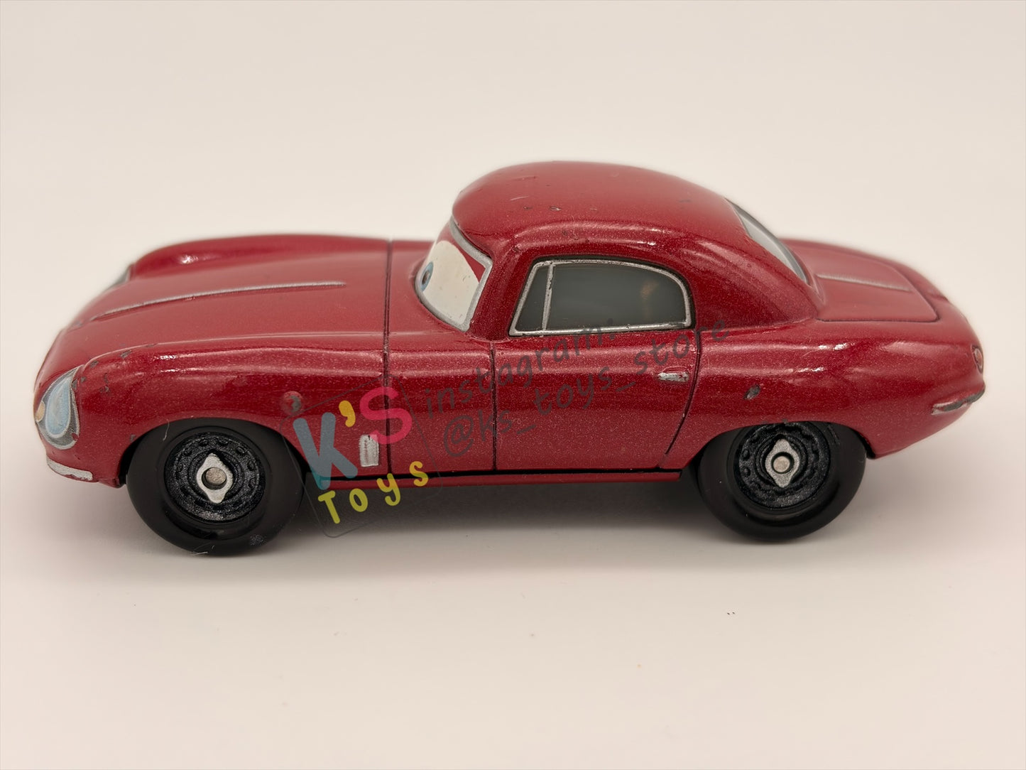 PRE-OWNED / LOOSE DISNEY PIXAR CARS - "LELAND TURBO" - CARS 2 SERIES - PRE-OWNED IN GOOD CONDITION