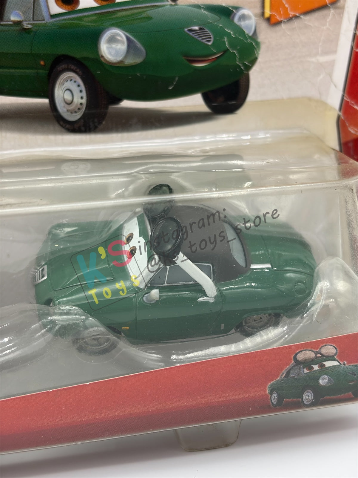 Disney Pixar Cars 1:55 by Mattel 2-Pack, "KIMBERLY RIMS & CARINNE CAVVY" - CARS 2 RACE FAN SERIES - BNIP