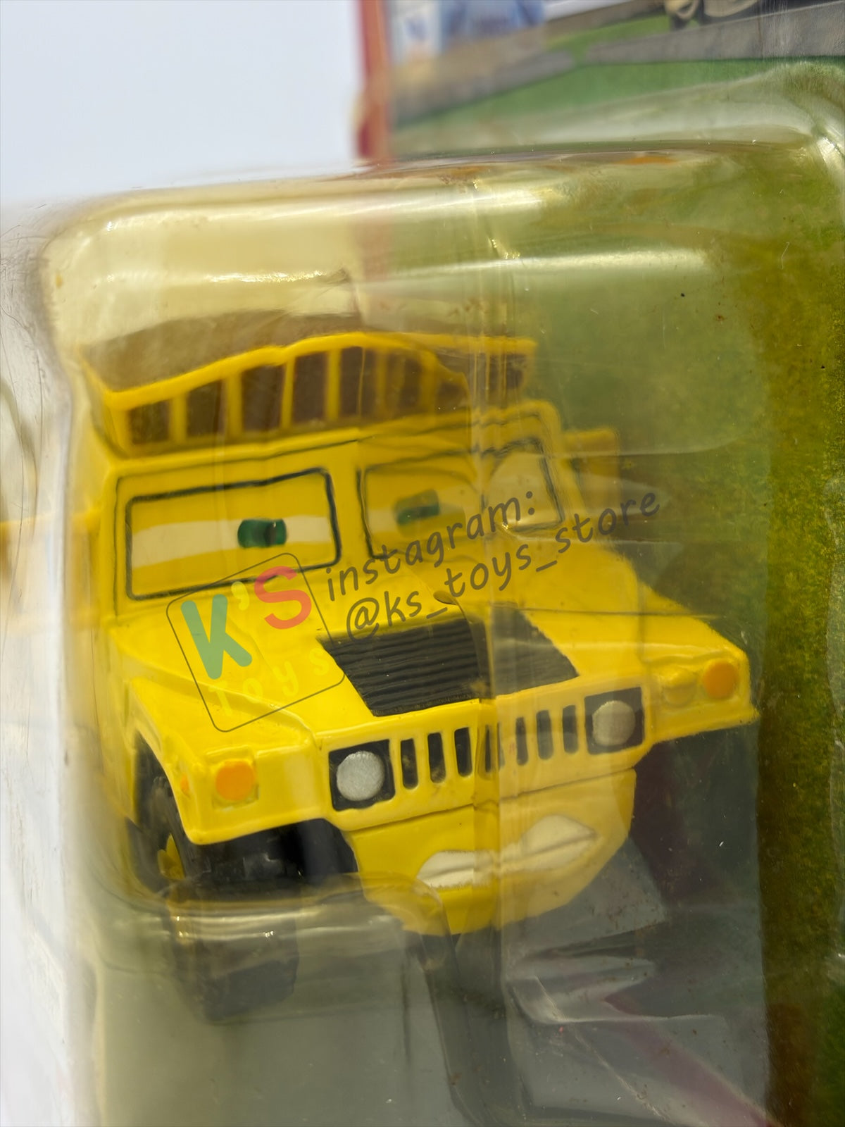 DELUXE / MEGA SIZE DISNEY PIXAR CARS BY MATTEL, HUMMER SVEN #11 - RACE ORAMA - BNIP