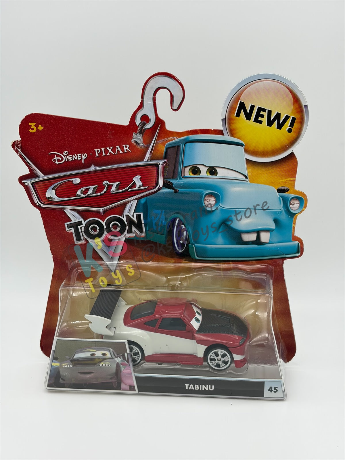 DISNEY PIXAR CARS "TABINU" TOKYO MATER SERIES - Cars Toon - BNIP