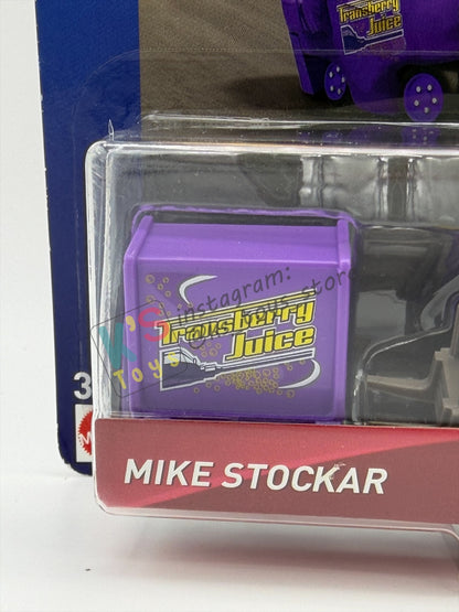DISNEY PIXAR CARS 1:55 BY MATTEL "MIKE STOCKAR" DINOCO 400 SERIES - BNIP
