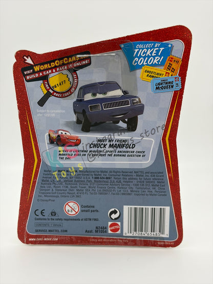 DISNEY PIXAR CARS 1:55 BY MATTEL "NITROADE PITTY #64" RACE ORAMA SERIES - BNIP