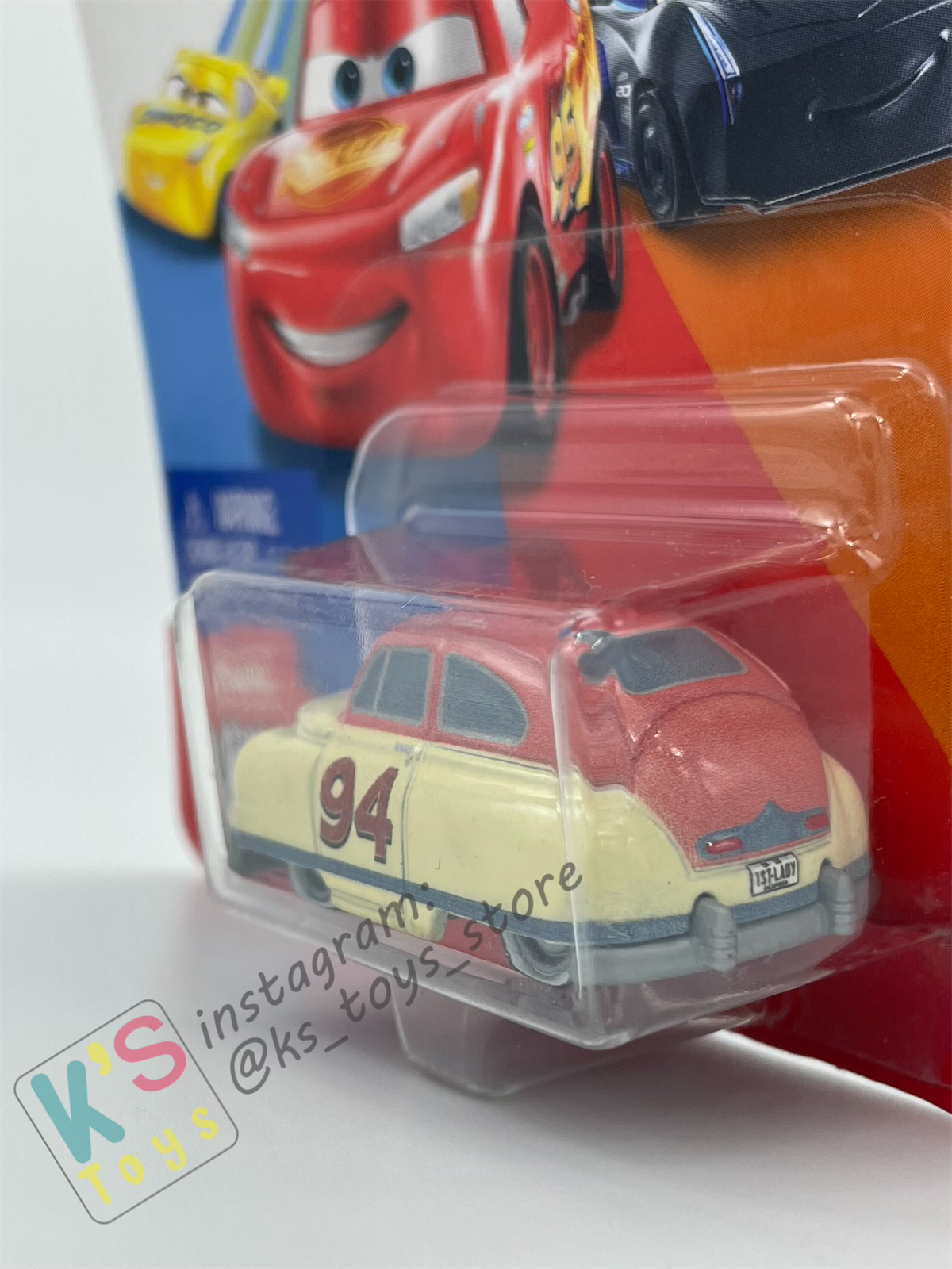 Mini Racers Pixar Disney Cars by Mattel, LOUIS NASH - BNIP