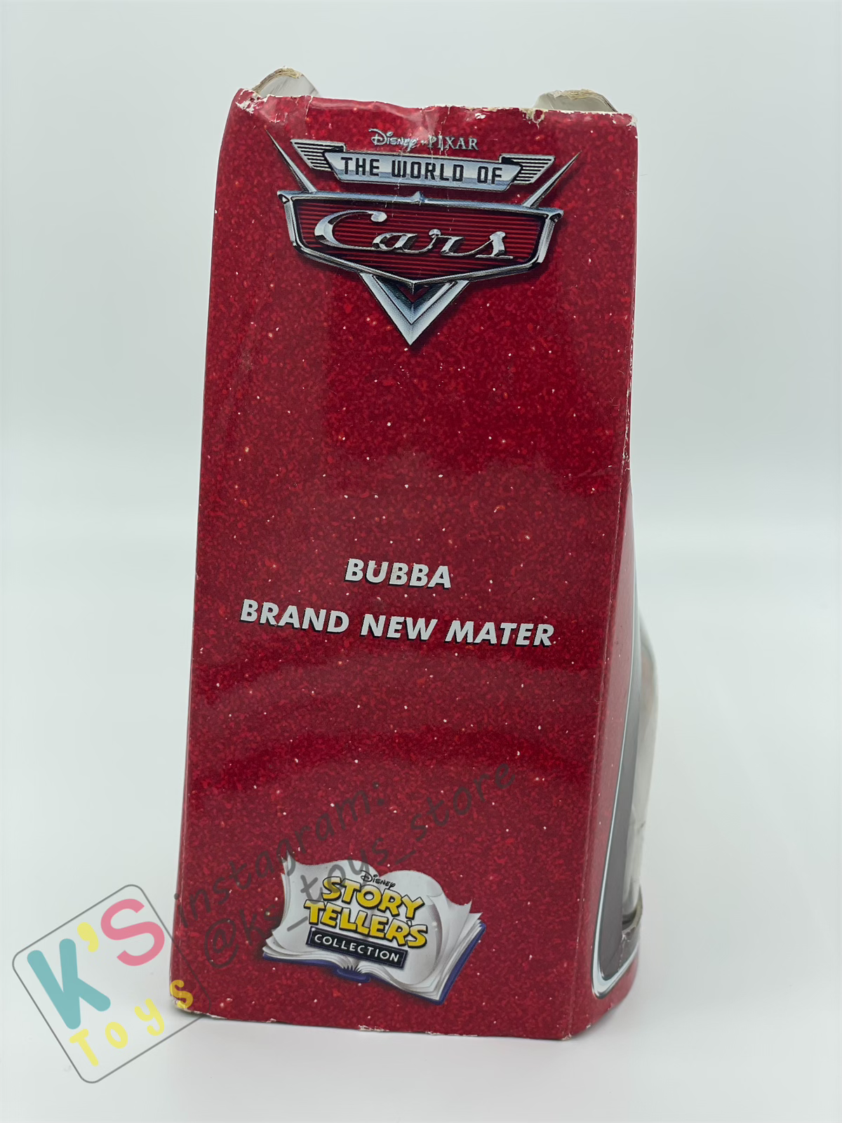 STORY TELLERS DISNEY PIXAR CARS - BUBBA AND BRAND NEW MATER 2PACK #02 - BNIP