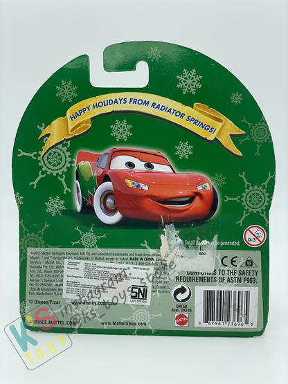 Christmas Ball LIGHTNING MCQUEEN, HOLIDAY HOTSHOT Die Cast 1:55 Disney Pixar Cars by Mattel, BNIP