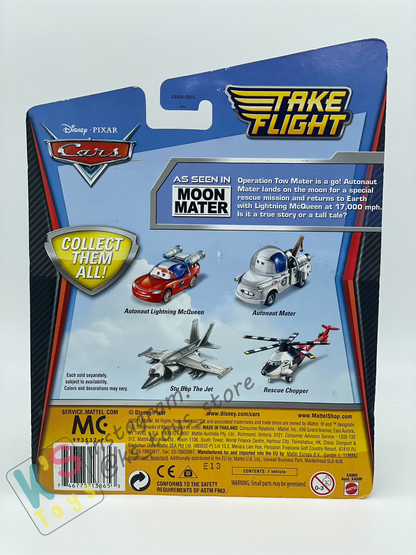 DELUXE DISNEY PIXAR CARS, 1:55 - AUTONAUT MATER - TAKE FLIGHT  SERIES - BNIP