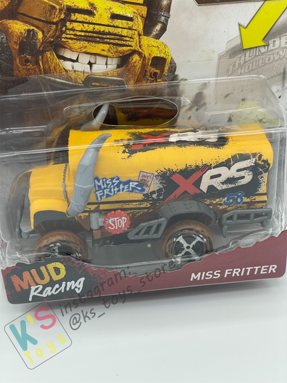 DELUXE DISNEY PIXAR CARS - XRS MISS FRITTER - MUD RACING SERIES - BNIP