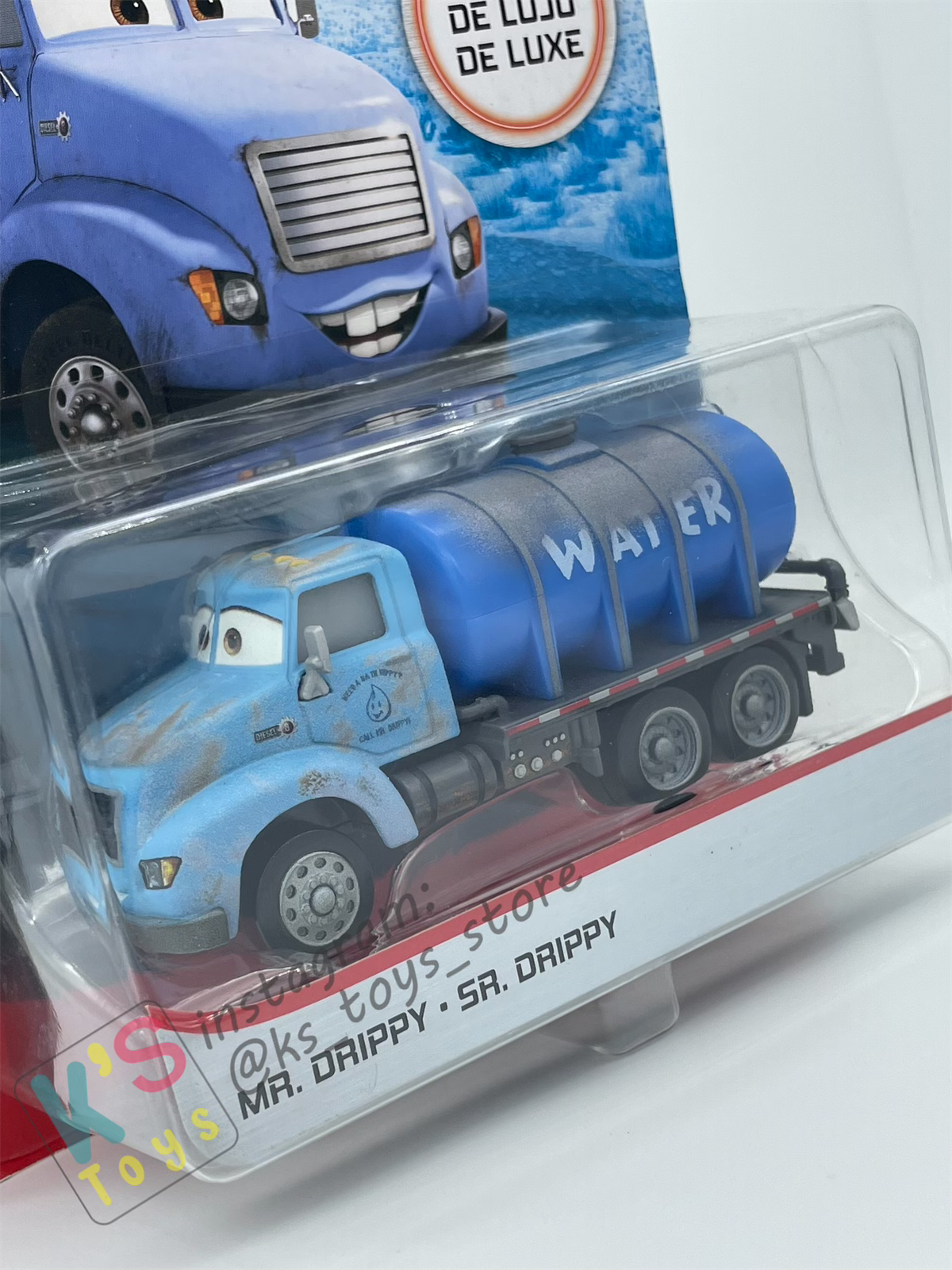 DELUXE DISNEY PIXAR CARS "MR. DRIPPY" THUNDER HOLLOWS SERIES - BNIP