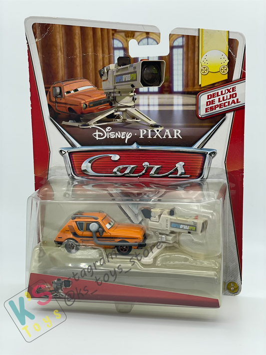 RARE DELUXE DISNEY PIXAR CARS "GREM WITH CAMERA" - LEMONS - BNIP