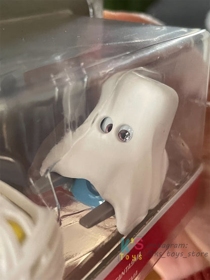 DISNEY PIXAR CARS BY MATTEL, MUMMY COSTUME LUIGI AND GHOST COSTUME GUIDO  - 2021 NEW RELEASE - BNIP