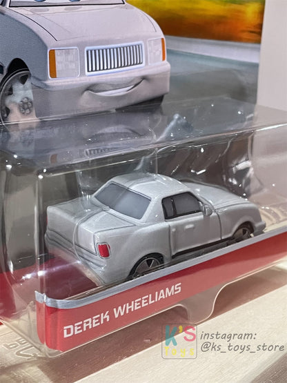 DISNEY PIXAR CARS BY MATTEL, DEREK WHEELIAMS - 2021 NEW RELEASE - BNIP