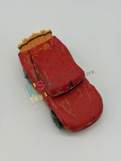 PRE-OWNED / LOOSE DISNEY PIXAR CARS - “CAVE LIGHTNING MCQUEEN" - CARS ON THE ROAD SERIES - NEAR MINT CONDITION