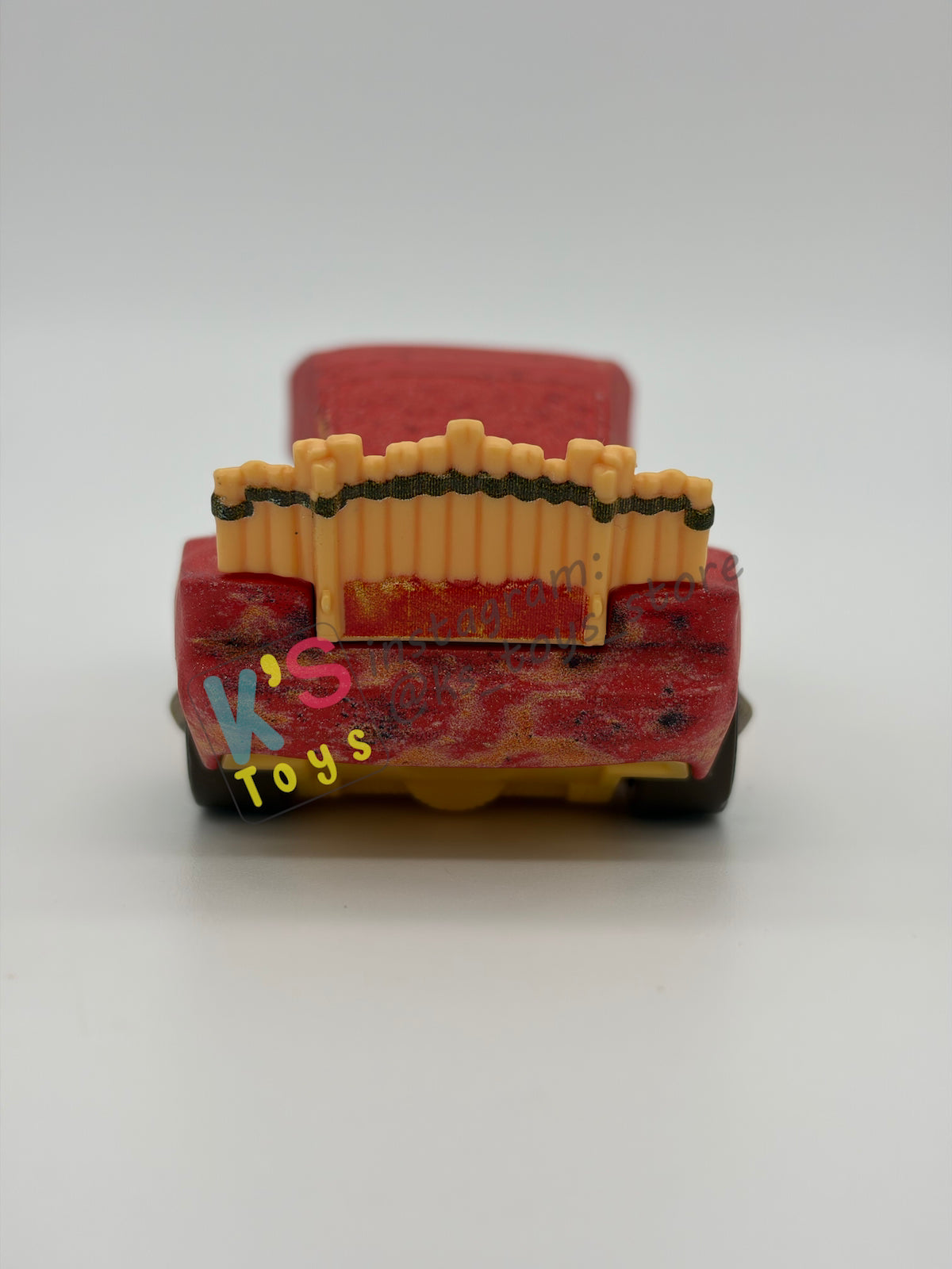 PRE-OWNED / LOOSE DISNEY PIXAR CARS - “CAVE LIGHTNING MCQUEEN" - CARS ON THE ROAD SERIES - NEAR MINT CONDITION