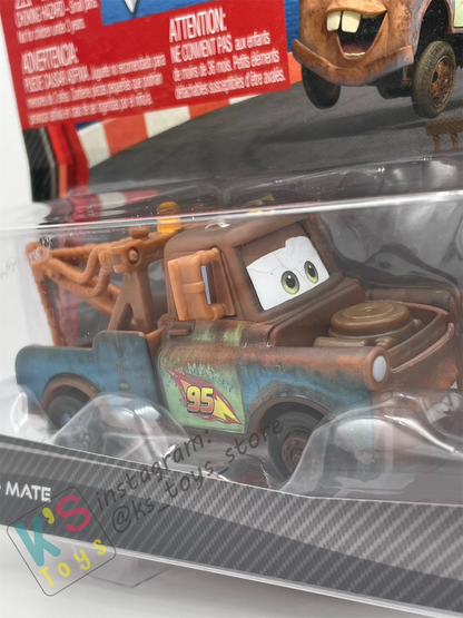 Disney Pixar Cars 1:55 by Mattel 2-Pack Cars 2, RACE TEAM MATER & ZEN MASTER PITTY - BNIP