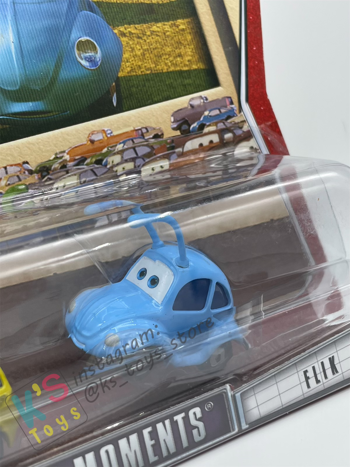 Disney Pixar Cars 1:55 by Mattel 2-Pack Movie Moments, P.T. FLEA & FLIK - BNIP