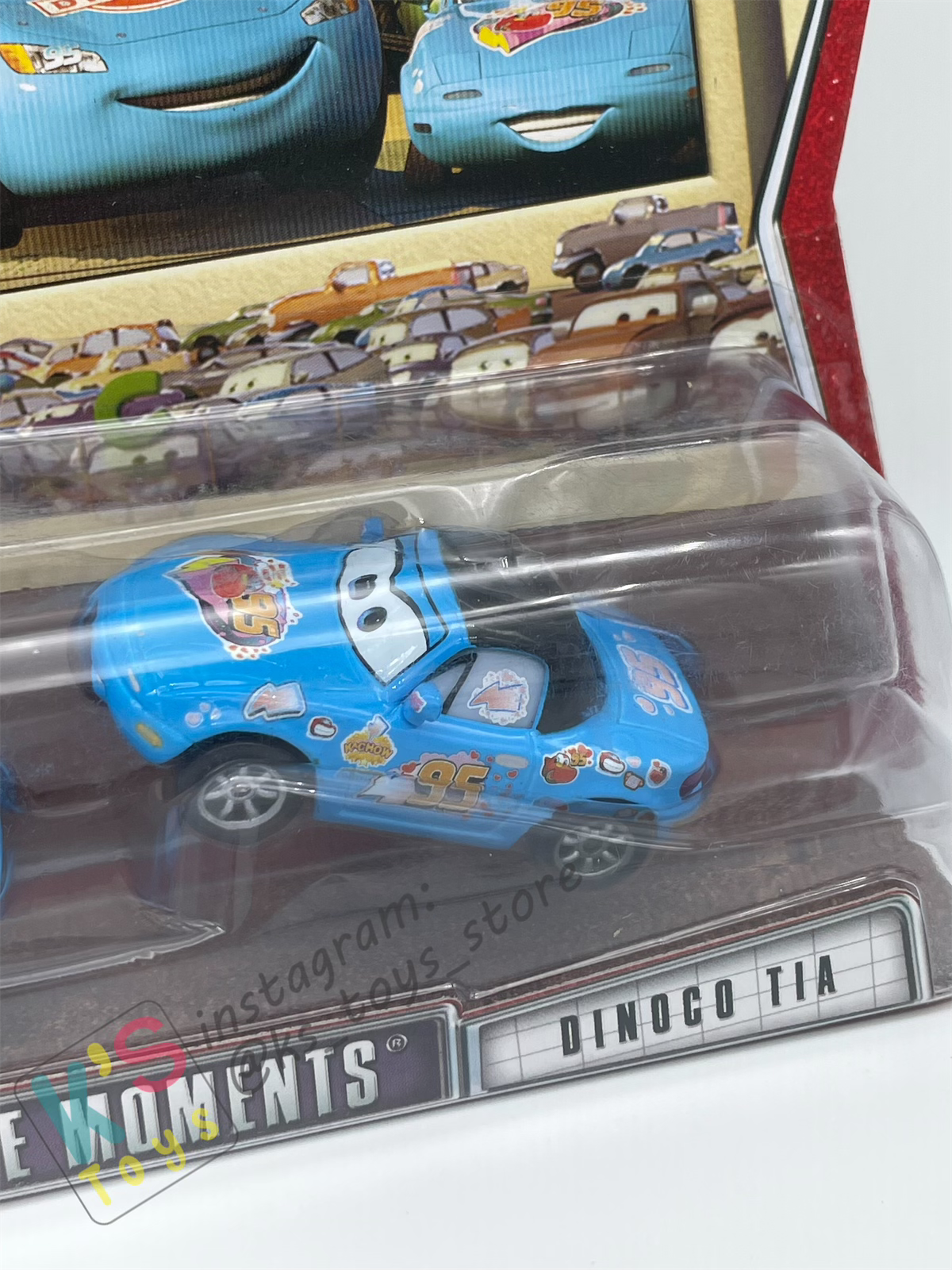 Disney Pixar Cars 1:55 by Mattel 2-Pack MOVIE MOMENTS, DINOCO MIA & DINOCO TIA - BNIP