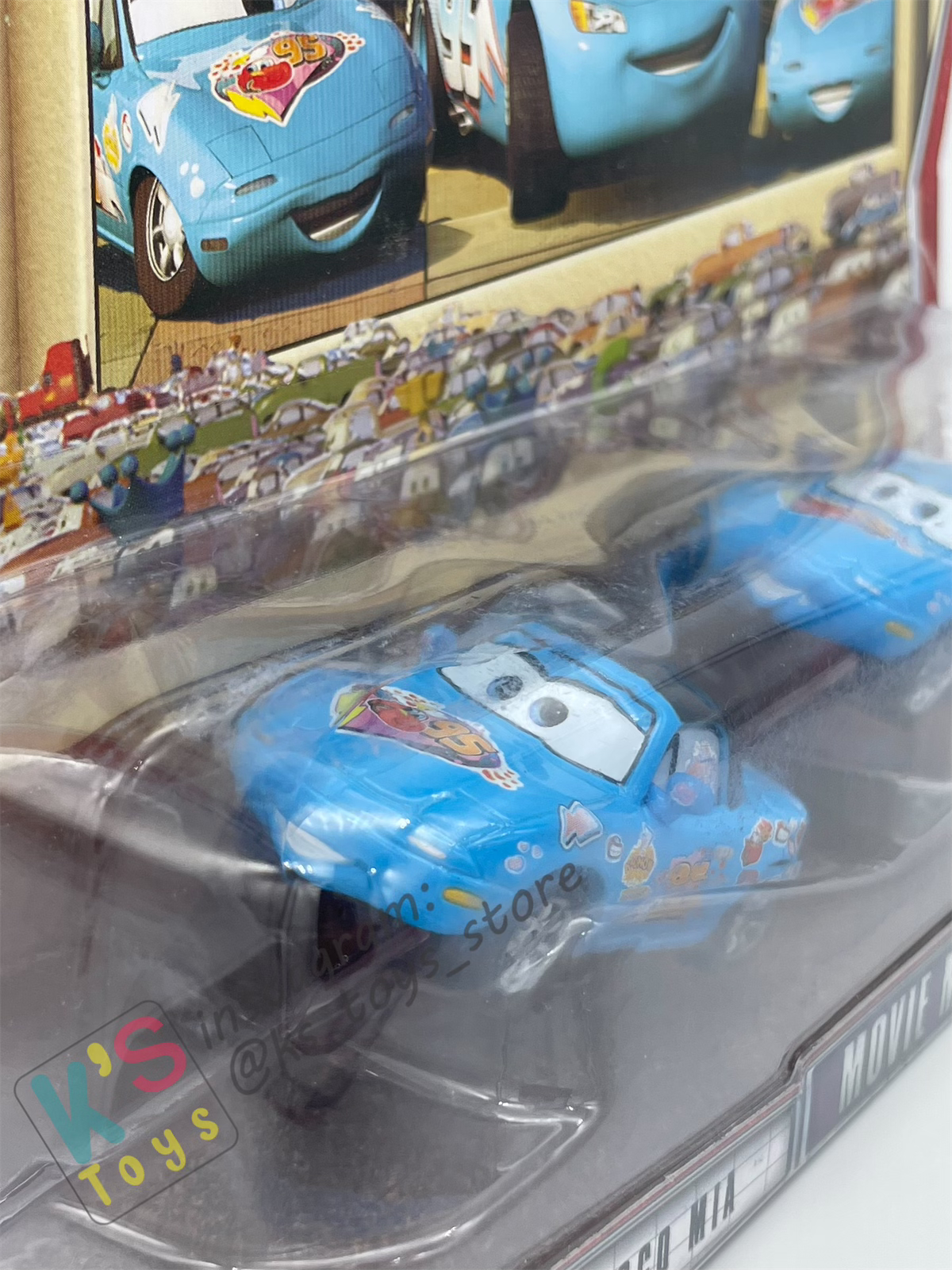 Disney Pixar Cars 1:55 by Mattel 2-Pack MOVIE MOMENTS, DINOCO MIA & DINOCO TIA - BNIP