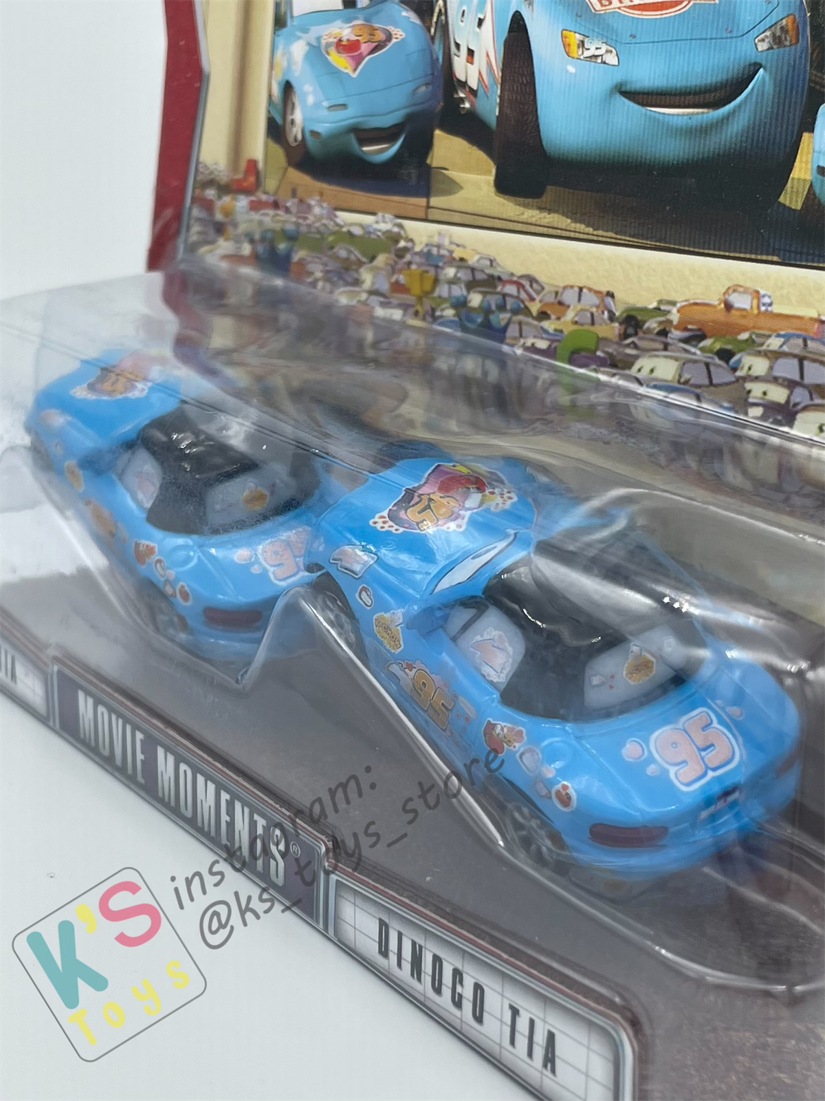 Disney Pixar Cars 1:55 by Mattel 2-Pack MOVIE MOMENTS, DINOCO MIA & DINOCO TIA - BNIP