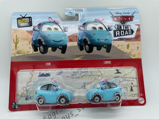 Disney Pixar Cars 1:55 2-Pack LISA & LOUISE - BNIP