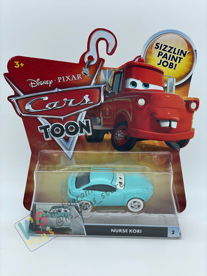 DISNEY PIXAR CARS "NURSE KORI" RESCUE SQUAD MATER SERIES - Cars Toon - BNIP