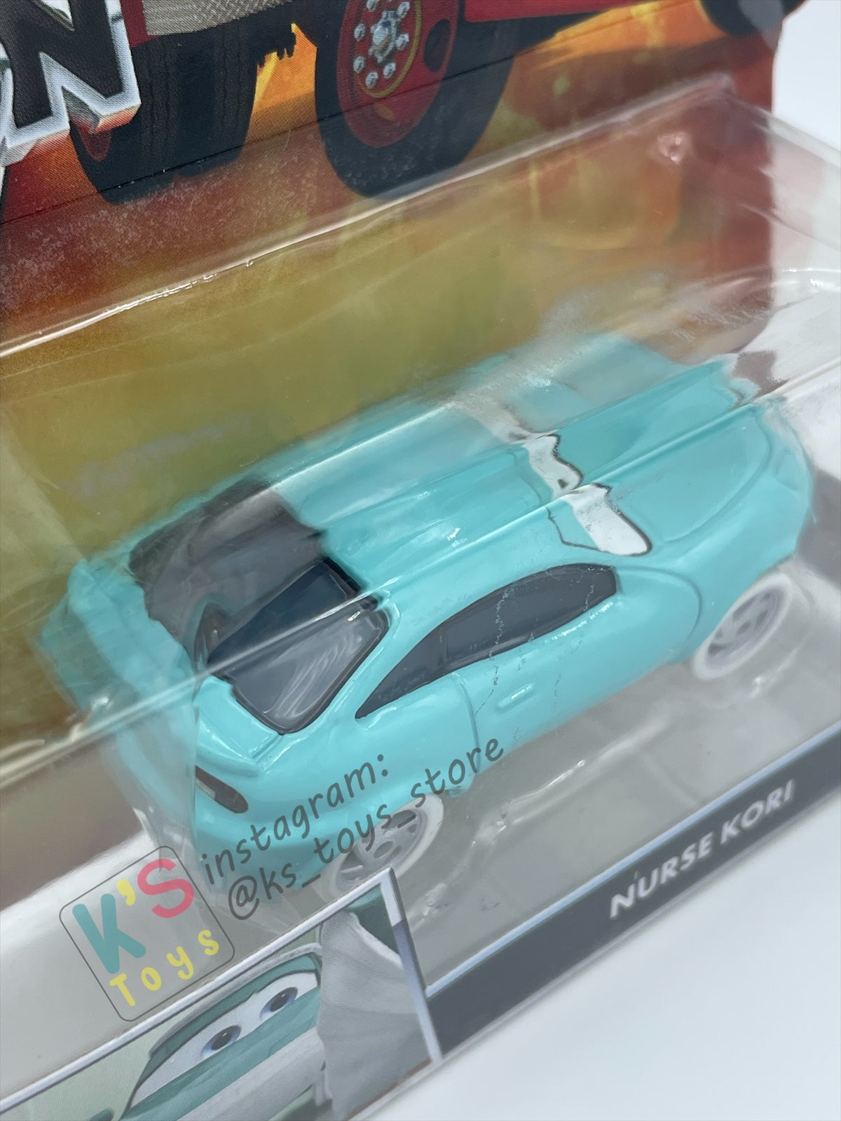 DISNEY PIXAR CARS "NURSE KORI" RESCUE SQUAD MATER SERIES - Cars Toon - BNIP