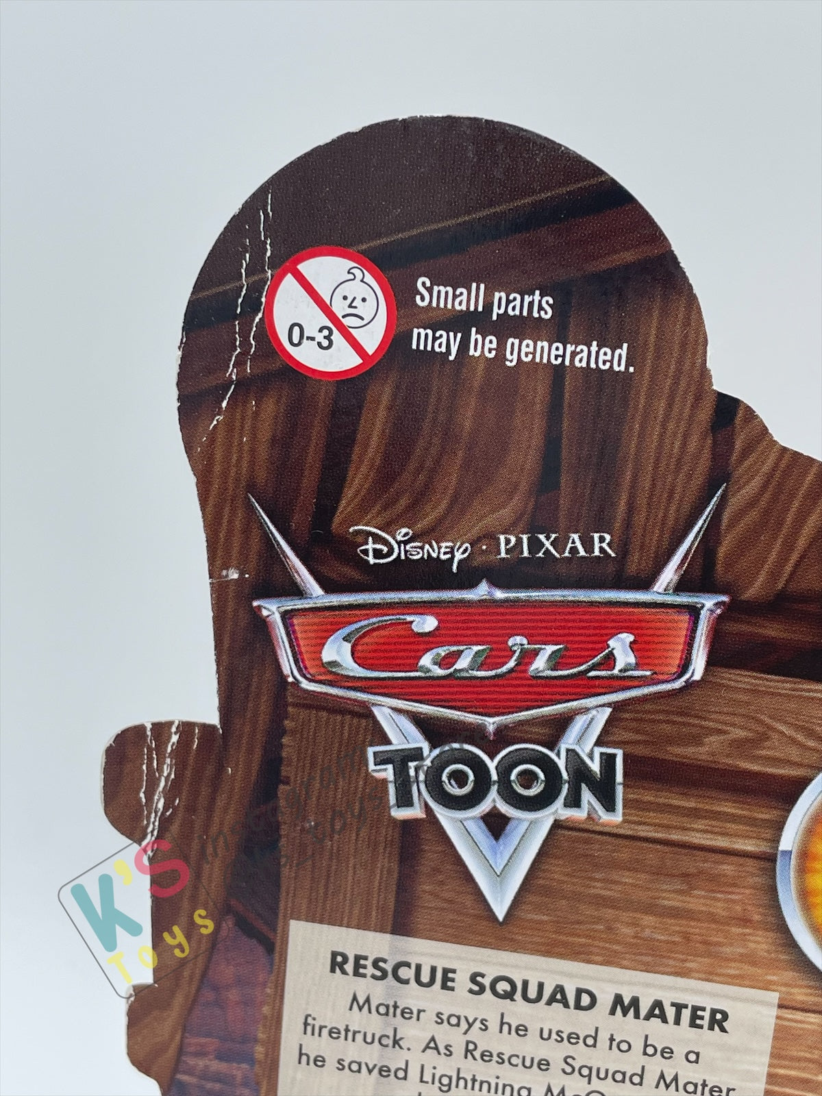 DISNEY PIXAR CARS "NURSE KORI" RESCUE SQUAD MATER SERIES - Cars Toon - BNIP