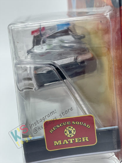 DISNEY PIXAR CARS "RESCUE SQUAD TROOPER" RESCUE SQUAD MATER SERIES - Cars Toon - BNIP