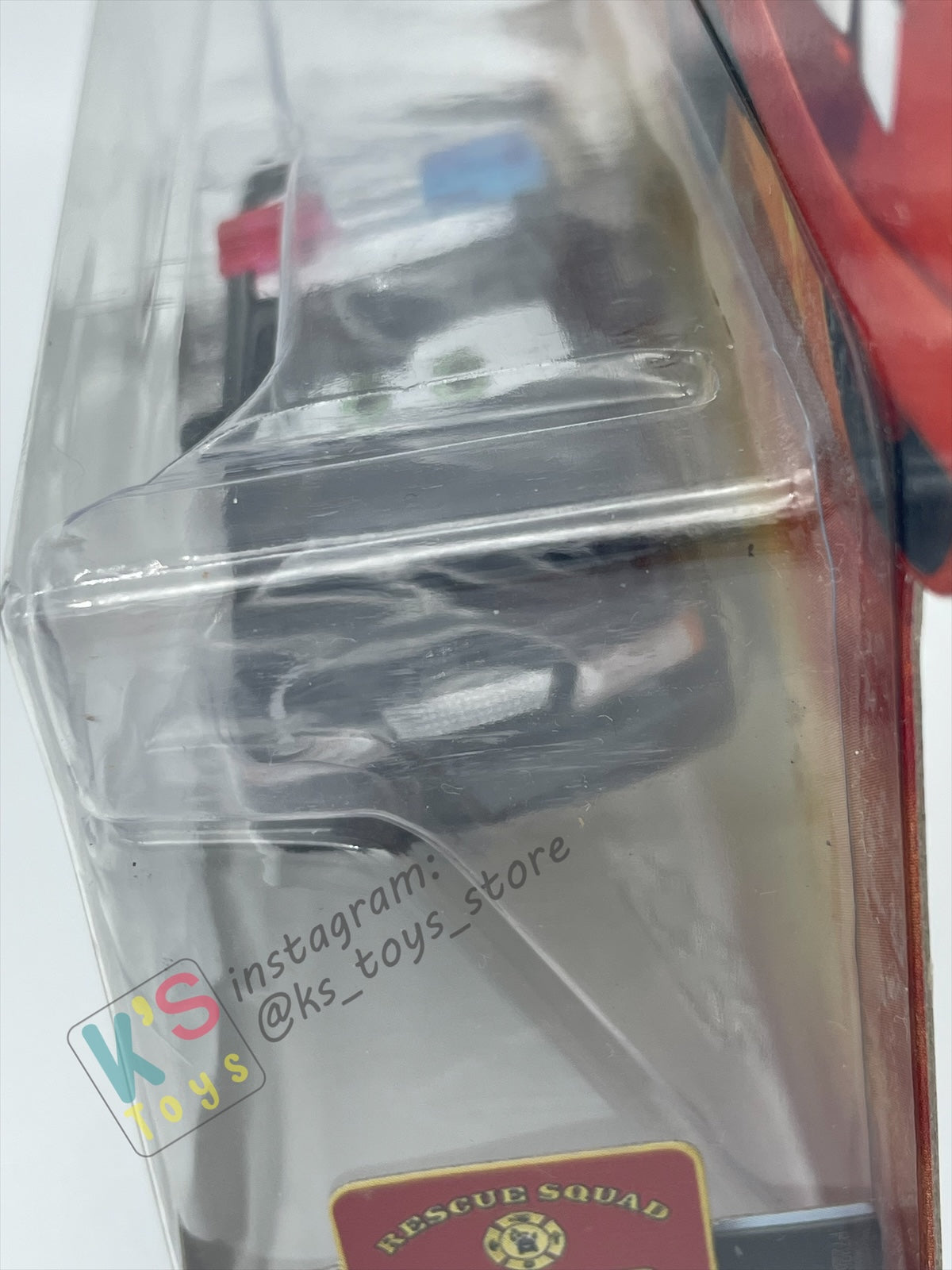 DISNEY PIXAR CARS "RESCUE SQUAD TROOPER" RESCUE SQUAD MATER SERIES - Cars Toon - BNIP