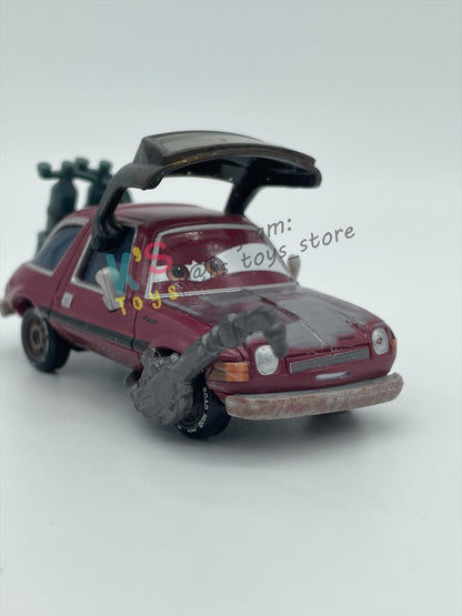 PRE-OWNED / LOOSE DISNEY PIXAR CARS BY MATTEL - "JEROME RAMPED" - CARS 2 SERIES - NEAR MINT CONDITION - READ DESCRIPTION!!!!!!!!!!!