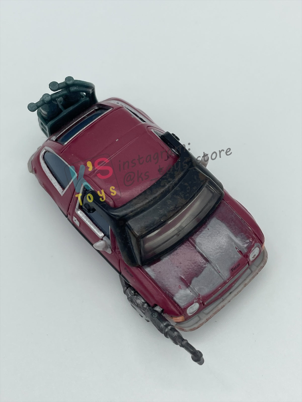 PRE-OWNED / LOOSE DISNEY PIXAR CARS BY MATTEL - "JEROME RAMPED" - CARS 2 SERIES - NEAR MINT CONDITION - READ DESCRIPTION!!!!!!!!!!!