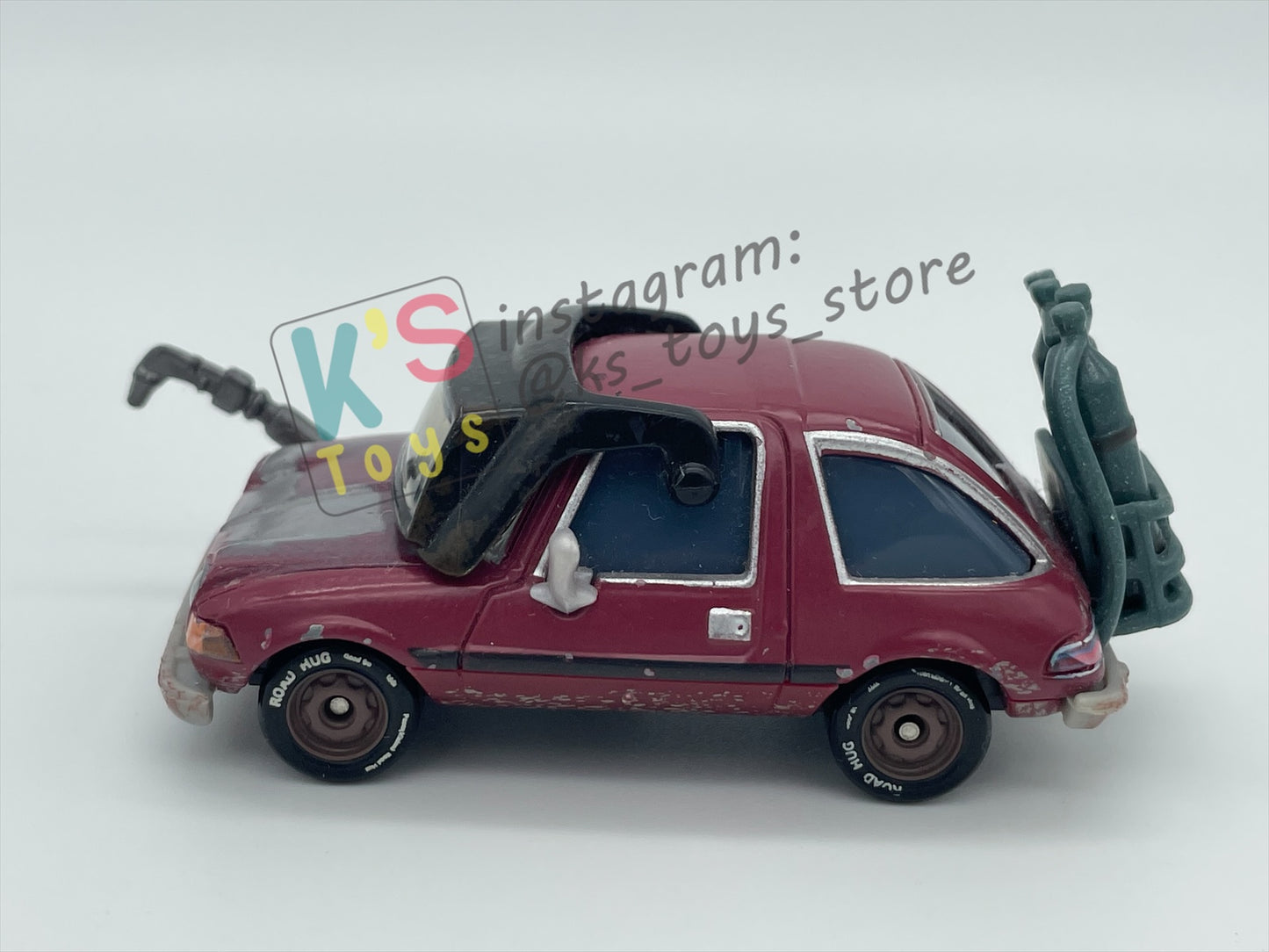 PRE-OWNED / LOOSE DISNEY PIXAR CARS BY MATTEL - "JEROME RAMPED" - CARS 2 SERIES - NEAR MINT CONDITION - READ DESCRIPTION!!!!!!!!!!!
