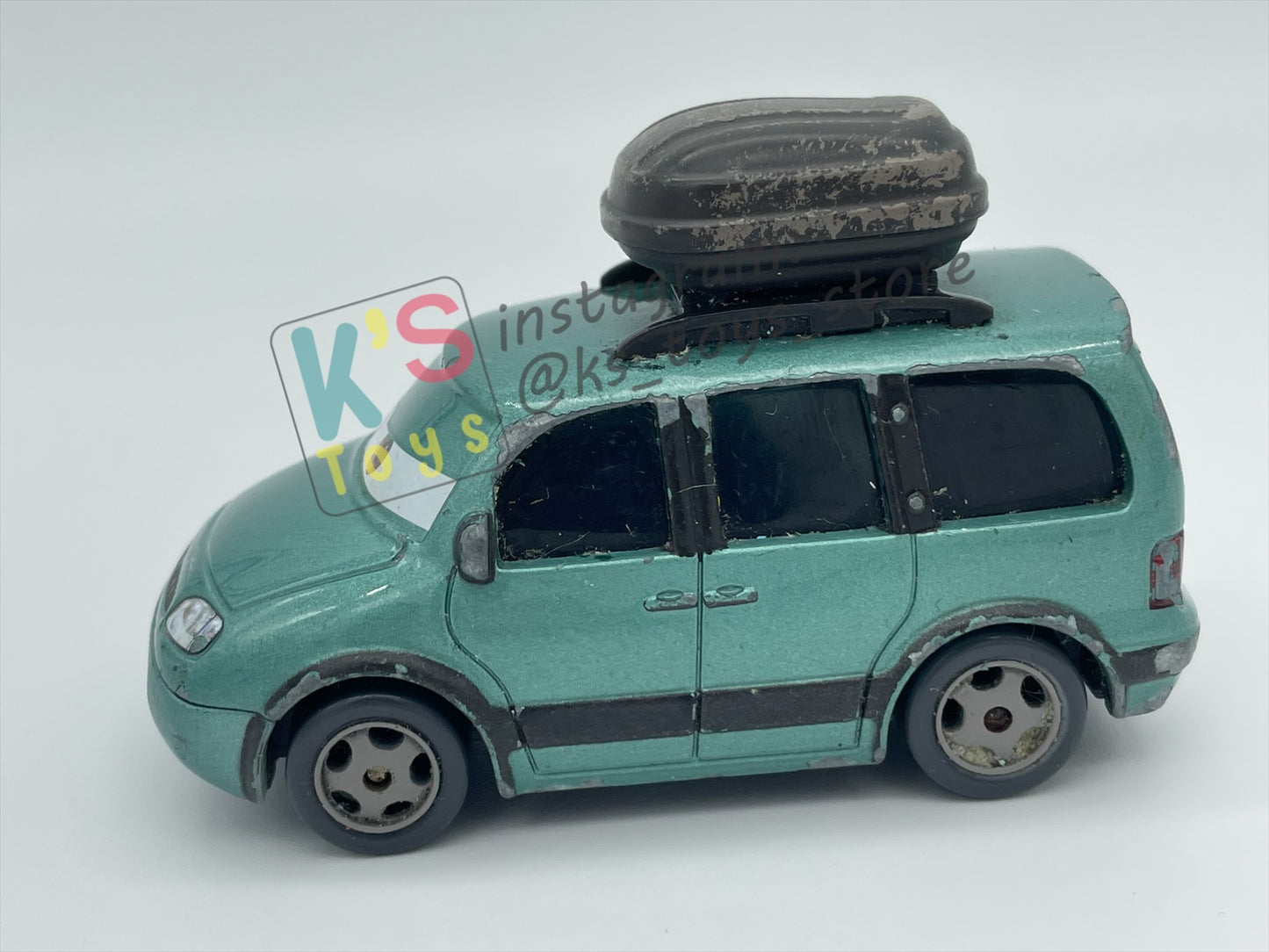 PRE-OWNED / LOOSE DISNEY PIXAR CARS BY MATTEL - "VAN" - PLAYED WITH CONDITION - READ DESCRIPTION!!!!!!!!!!!